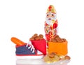Gingernuts and gifts Royalty Free Stock Photo