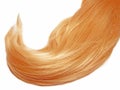 Gingery hair wave Royalty Free Stock Photo