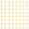 Gingham checkered seamless pattern geometric symmetrical yellow background for textile design