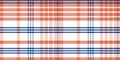 Gingham pattern background. Retro tablecloth texture. Abstract color full of Scott pattern.