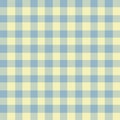 Gingham Pattern. Seamless dark gray moccasin yellow traditional check pattern. Good for tablecloths, oilcloths, towels, picnic