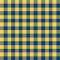 Gingham Pattern. Seamless sandy brown midnight blue plain check pattern. Good for blankets, wraps, packages, dresses, skirts,