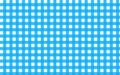 Gingham plaid pattern blue sky and white checkered tablecloth pattern Royalty Free Stock Photo