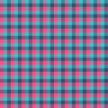 Gingham seamless cyan and red pattern. Texture for plaid, tablecloths, clothes, shirts,dresses,paper,bedding,blankets,quilts and