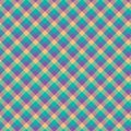 Gingham seamless cyan and violet pattern. Texture for plaid, tablecloths, clothes, shirts,dresses,paper,bedding,blankets,quilts