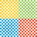 Gingham seamless pattern.