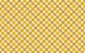 Gingham seamless pattern on yellow background.