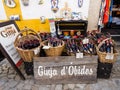 Ginja de Obidos, traditional regional cherry liquor Royalty Free Stock Photo