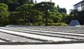 Ginjakuji Garden, Kyoto, Honshu Island, Japan Royalty Free Stock Photo