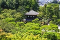 Ginkaku-ji also known as Temple of the Silver Pavilion in Kyoto city,Japan Royalty Free Stock Photo