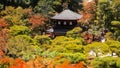 Ginkaku-ji also known as Temple of the Silver Pavilion in Kyoto, Japan Royalty Free Stock Photo