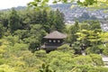 Ginkaku-ji or Jisho-ji, also known as Temple of the Silver Pavilion in Kyoto Royalty Free Stock Photo