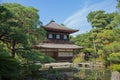 Ginkakuji (Silver Pavilion) is a Zen temple along Kyoto's easter