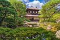 Ginkakuji Silver Pavilion - Zen temple along Kyoto`s eastern mountains