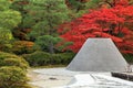 Ginkakuji temple in autumn, Kyoto, Kansai, Japan. Royalty Free Stock Photo