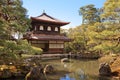 Ginkakuji temple in Kyoto, japan Royalty Free Stock Photo