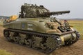 Ginkelse Heide The Netherlands sep 20 2014 Market Garden memorial. M4 Sherman tank