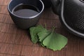 Ginkgo tea Royalty Free Stock Photo