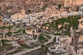 Ginosa, Taranto, Puglia, Italy: landscape of the old town Royalty Free Stock Photo