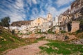 Ginosa, Taranto, Puglia, Italy: landscape of the old town Royalty Free Stock Photo