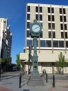 Ginsbirg Clock in downtown Reno, Nevada