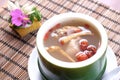 Ginseng chicken soup Royalty Free Stock Photo