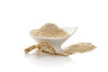 Ginseng root powder.