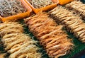 Ginseng sell in Korean market Royalty Free Stock Photo