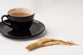 Ginseng tea Chinese medicine herb Royalty Free Stock Photo