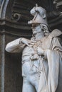 Gioacchino Murat statue at the entrance of Royal Palace in Naples, King of Naples from 1808 to 181