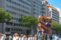 Gion Matsuri Festival, the most famous festivals in Japan Royalty Free Stock Photo