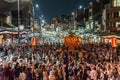 Gion Matsuri Festival, the most famous festivals in Japan Royalty Free Stock Photo