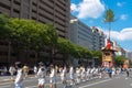 Gion Matsuri Festival, the most famous festivals in Japan Royalty Free Stock Photo