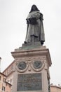 Giordano Bruno monument on Campo de Fiori, Rome Royalty Free Stock Photo