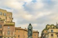 Giordano Bruno Sculpture, Rome, Italy