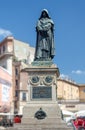 Giordano Bruno statue Royalty Free Stock Photo