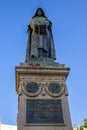 Giordano Bruno statue in Campo Dei Fiori square, Rome Royalty Free Stock Photo