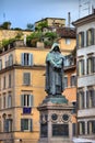 Giordano Bruno statue in Campo dei Fiori Royalty Free Stock Photo