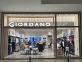 Giordano store at Dubai Hills Mall in the UAE.