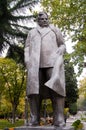 Giorgi Leonidze Statue in Park of the Tbilisi Famous Georgian Pot in Georgia Royalty Free Stock Photo