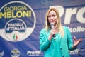Giorgia Meloni, leader of Fratelli d'Italia party Royalty Free Stock Photo