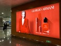 Giorgio Armani perfume advertisement Lightbox
