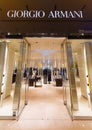 Giorgio Armani store in Kuala Lumpur Royalty Free Stock Photo