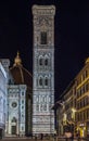 Giotto Campanile in evening, Florenca, Italy