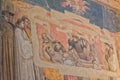 Giotto frescos in Bardi Chapel, Santa Croce, Florence