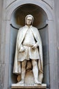 Giotto Statue, Ufizzi Gallery, Florence, Italy