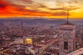 Giottos Bell Tower in Florence, Italy Royalty Free Stock Photo