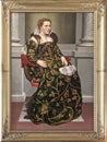 Giovanni Battista Moroni, paint of Isotta Brembati