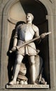 Giovanni delle Bande Nere, statue in the Niches of the Uffizi Colonnade in Florence