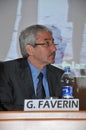 Giovanni Faverin, ex general secretary of CISL FP union